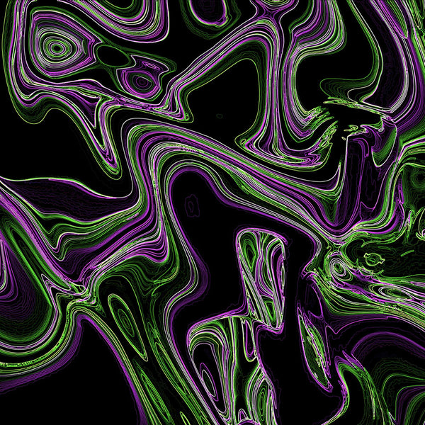 Alchemy Green - Contour 1 Fine Art Print (Giclée)