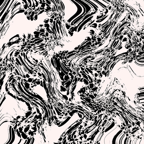 Galaxy White-Black Fine Art Print (Giclée)