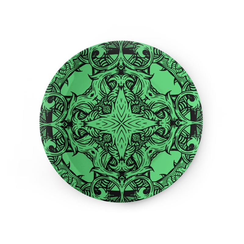 Emerald Damask 1