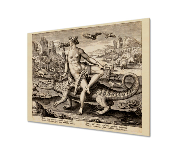 America by Adriaen Collaert, 1586-1591