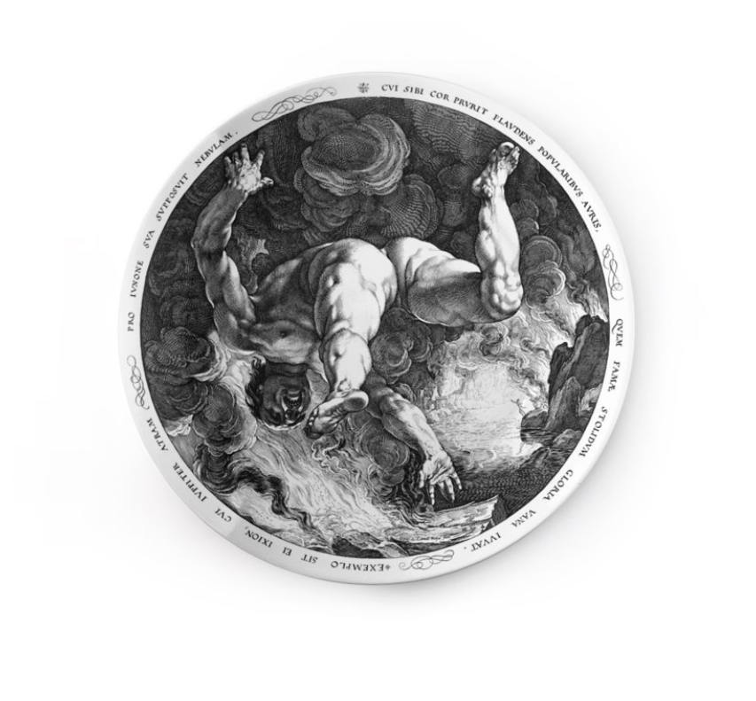 Ixion, The Four Disgracers by Hendrick Goltzius