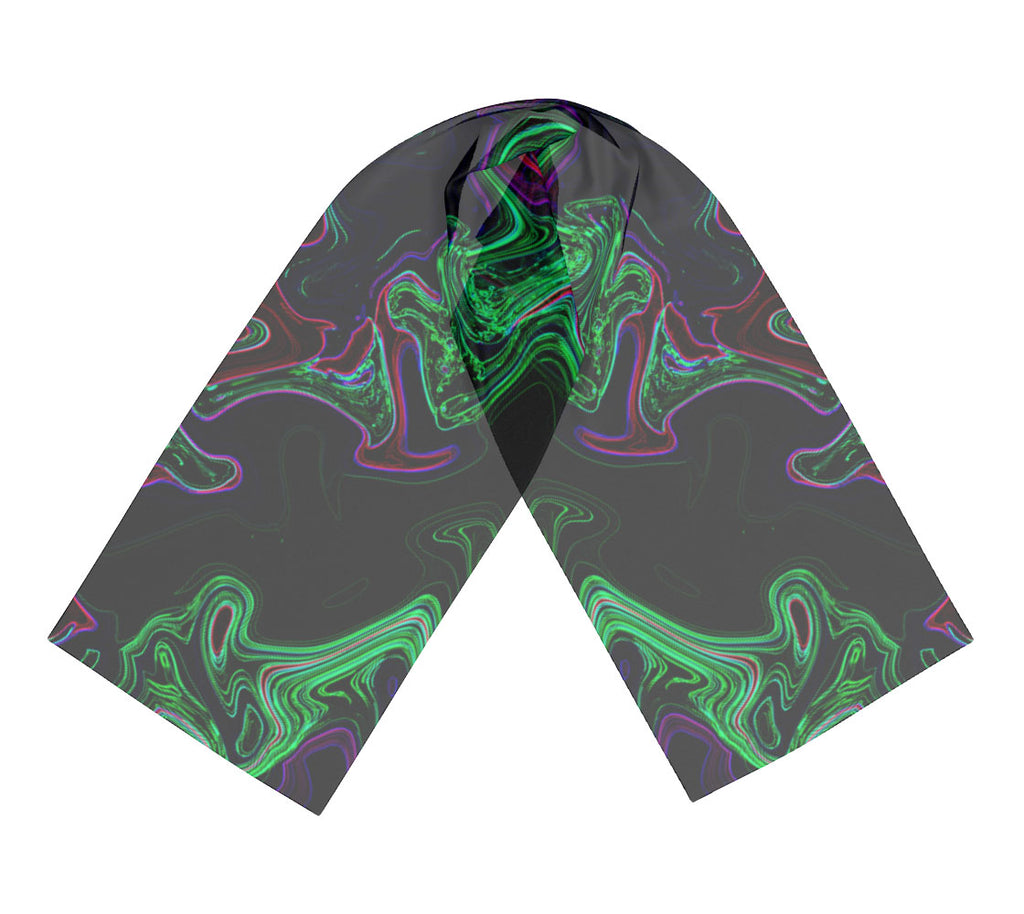 Chartreuse Contour 1 Scarf