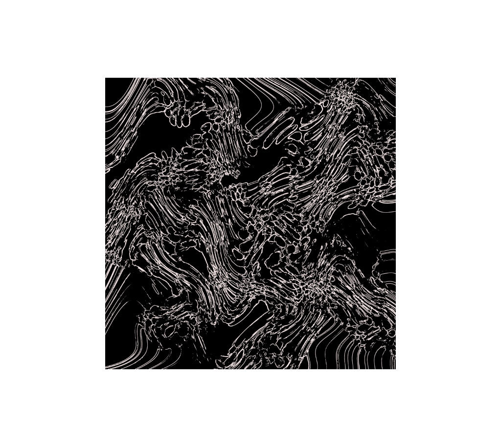 Galaxy Black-White Fine Art Print (Giclée)