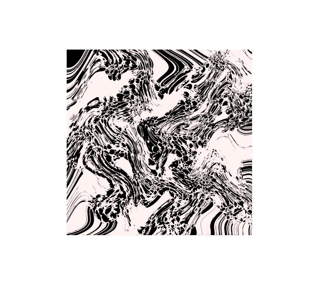 Galaxy White-Black Fine Art Print (Giclée)