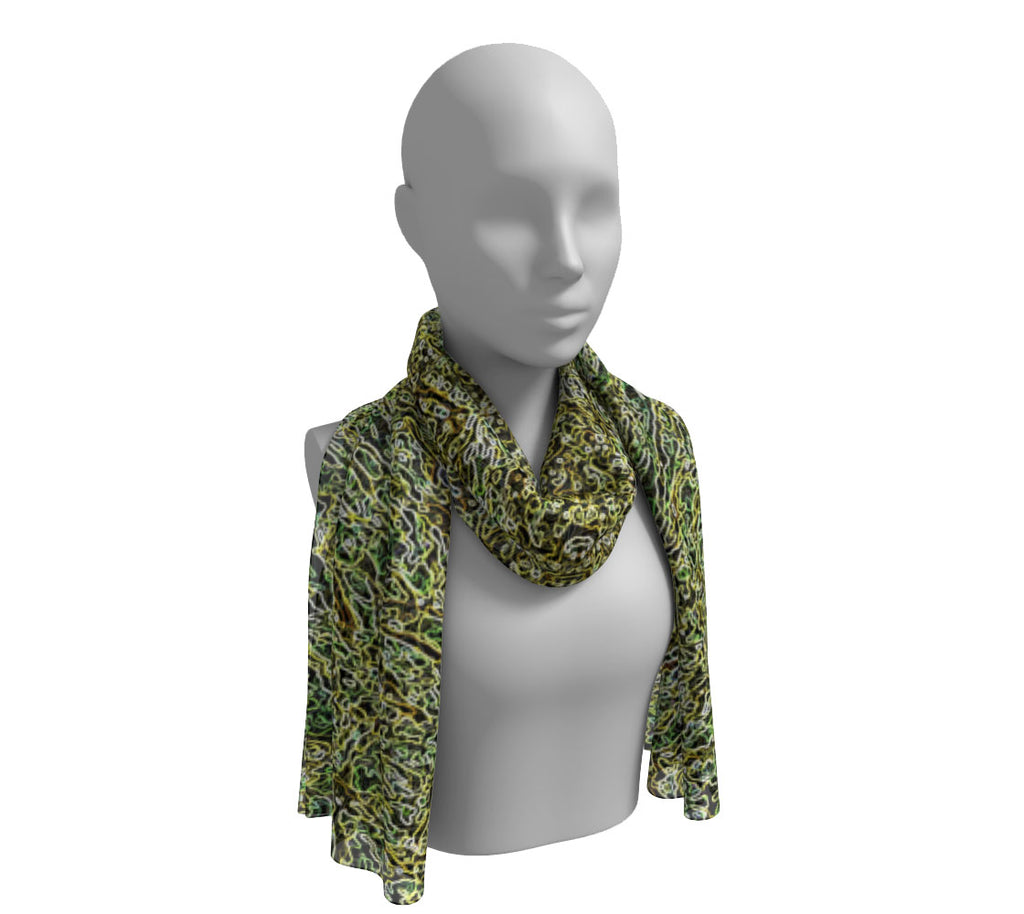 Gold 2 Contour 1 Scarf