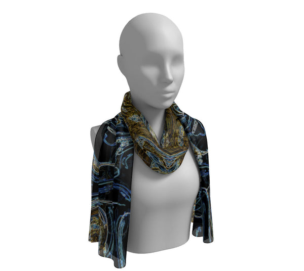Lapis Lazuli Scarf