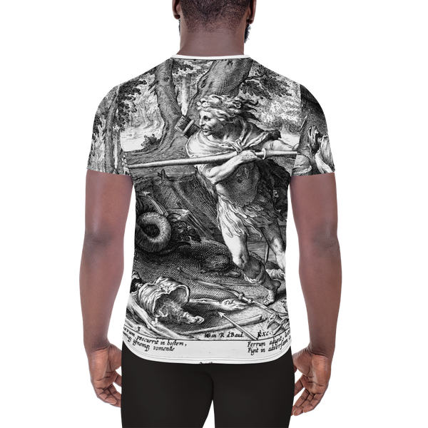 Cadmus Kills the Dragon by Hendrick Goltzius 1615