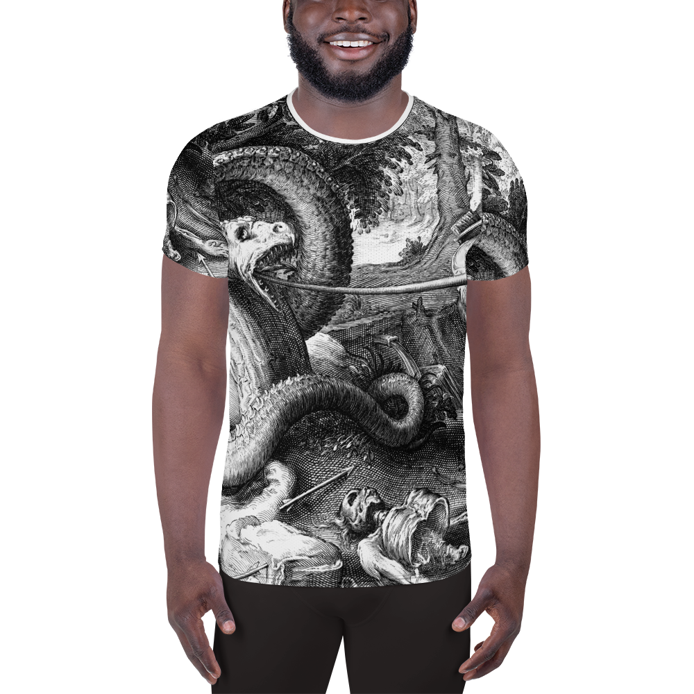 Cadmus Kills the Dragon by Hendrick Goltzius 1615