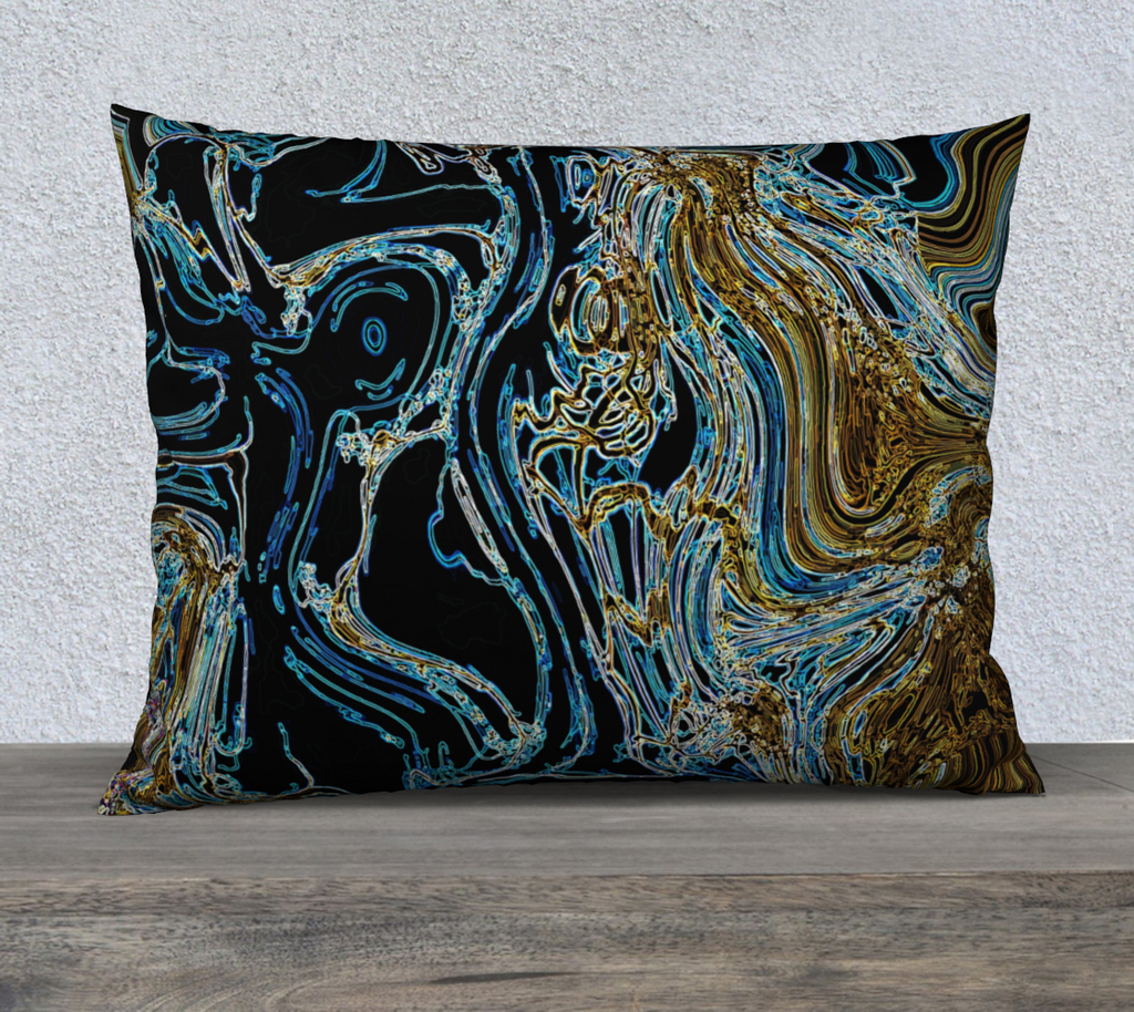 Lapis Lazuli - Contour 1 Cover - 26" x 20"