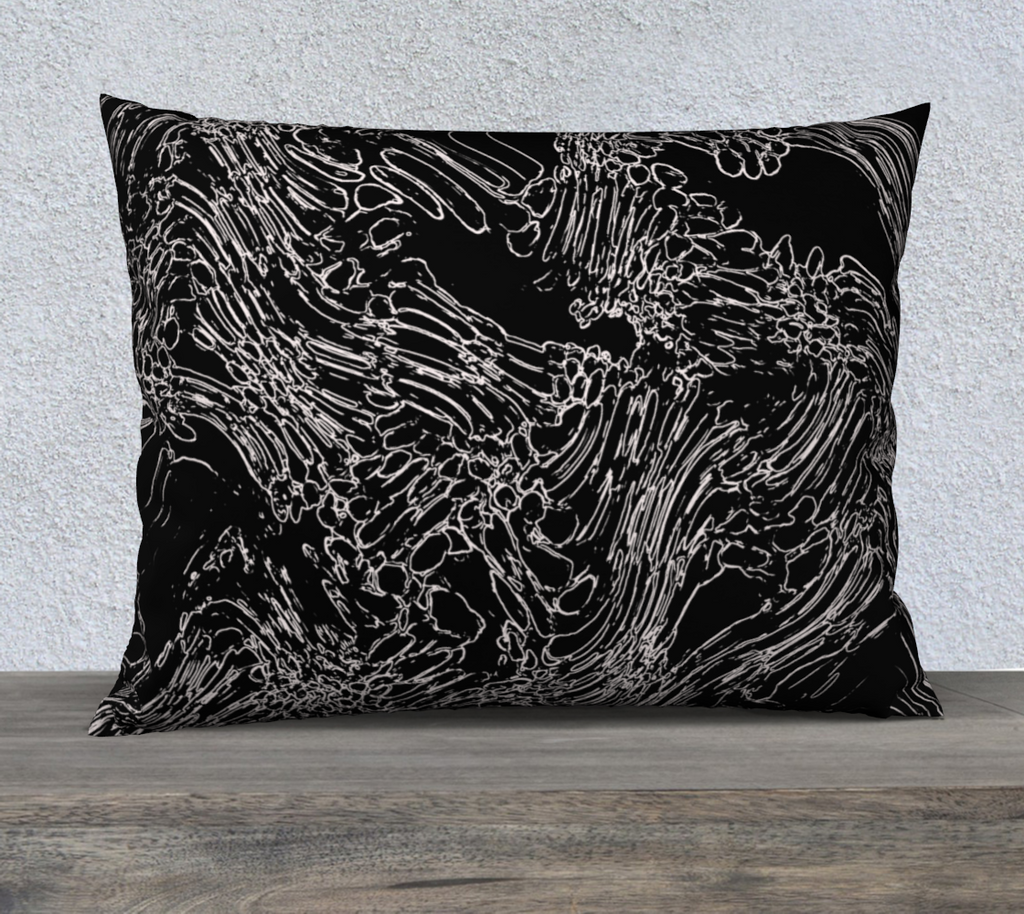 Galaxy Black & White - Contour 1 Cover - 26" x 20"