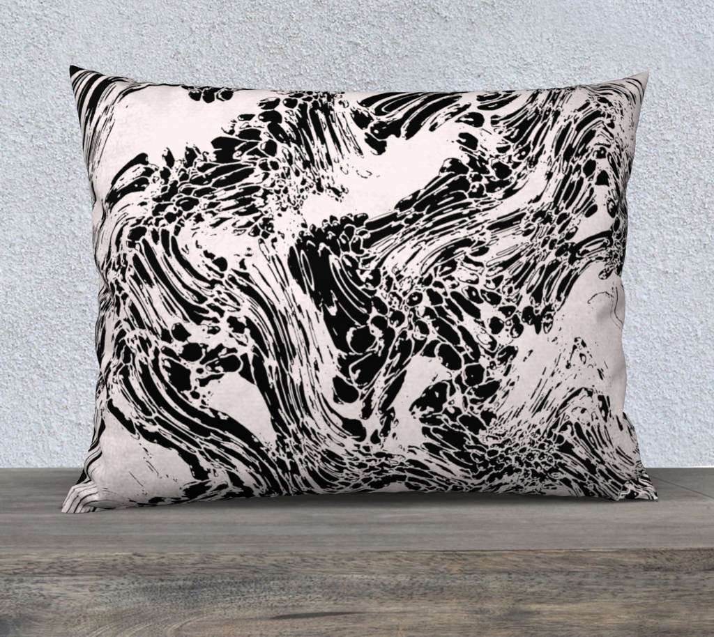 Galaxy White & Black Cover - 26" x 20"