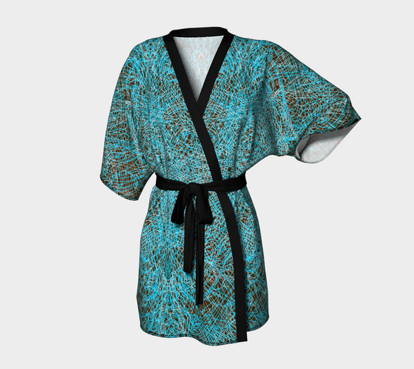 Blue Aura Robe Kimono