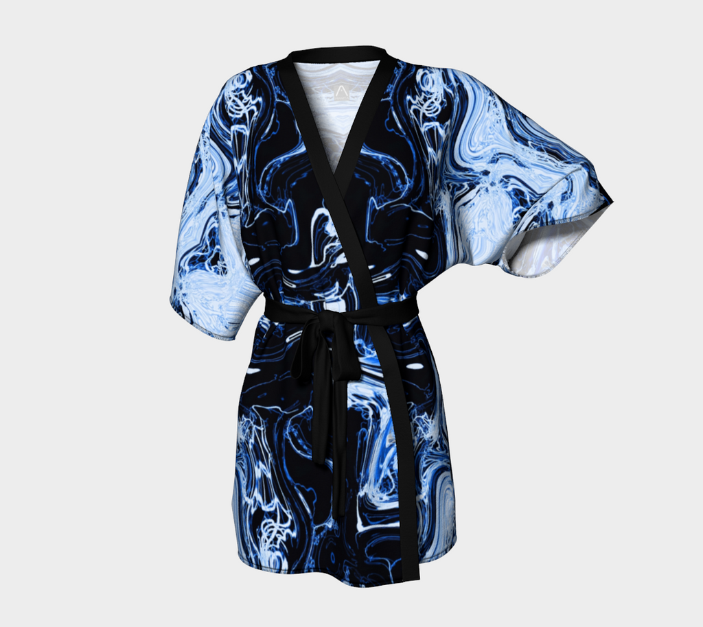 Lapis Lazuli Robe Kimono
